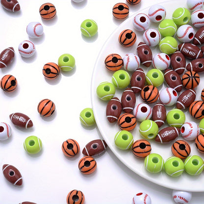Christmas Imitation Pearl Pendant Beads