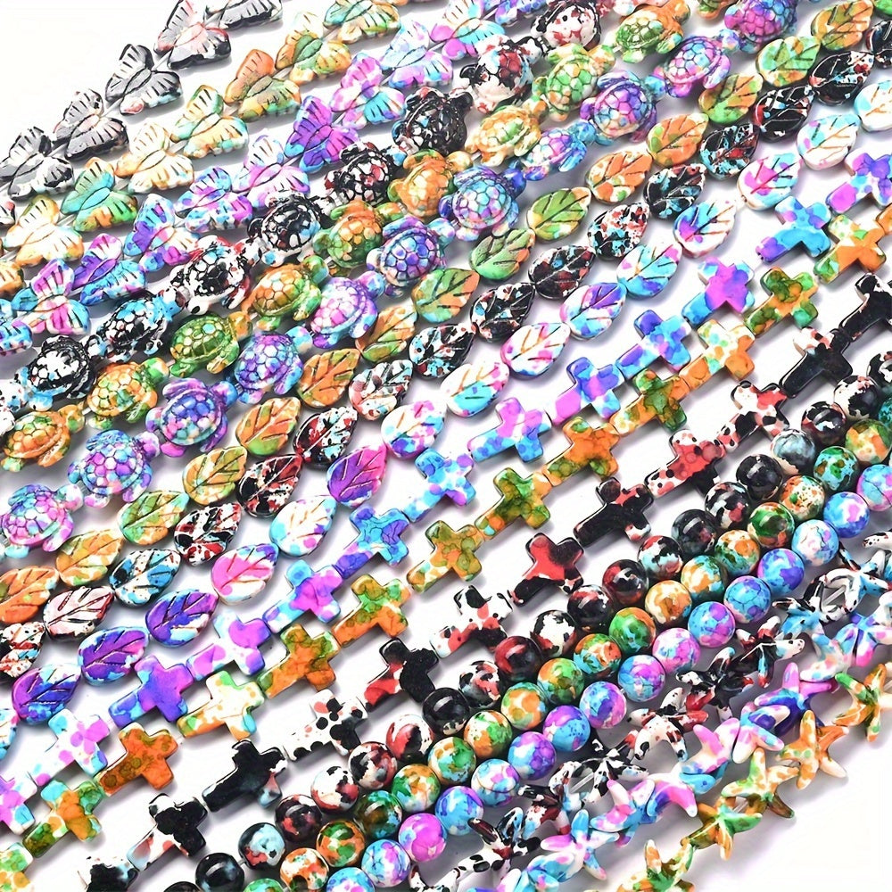 15mm Leopard Silicone Focal Beads with Tassel and Lobster Clasps