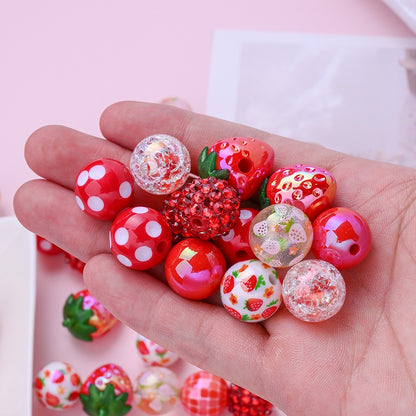 Strawberry Series Acrylic Beads Kit