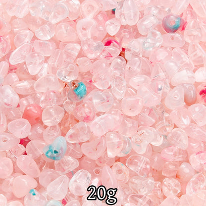 20g 4-9mm Two Tone Irregular Gradient Beads