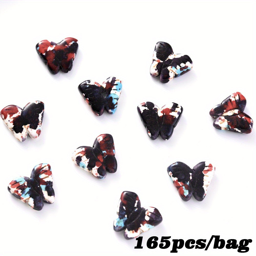 Gradient Butterfly Spacer Beads