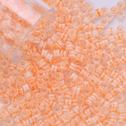 2.5mm Transparent Glass Rice Beads