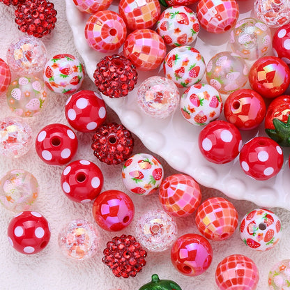 Strawberry Series Acrylic Beads Kit
