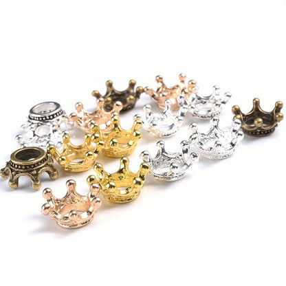 Mix Crown Alloy Beads
