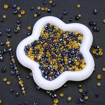 Halloween Faceted Transparent Acrylic Beads