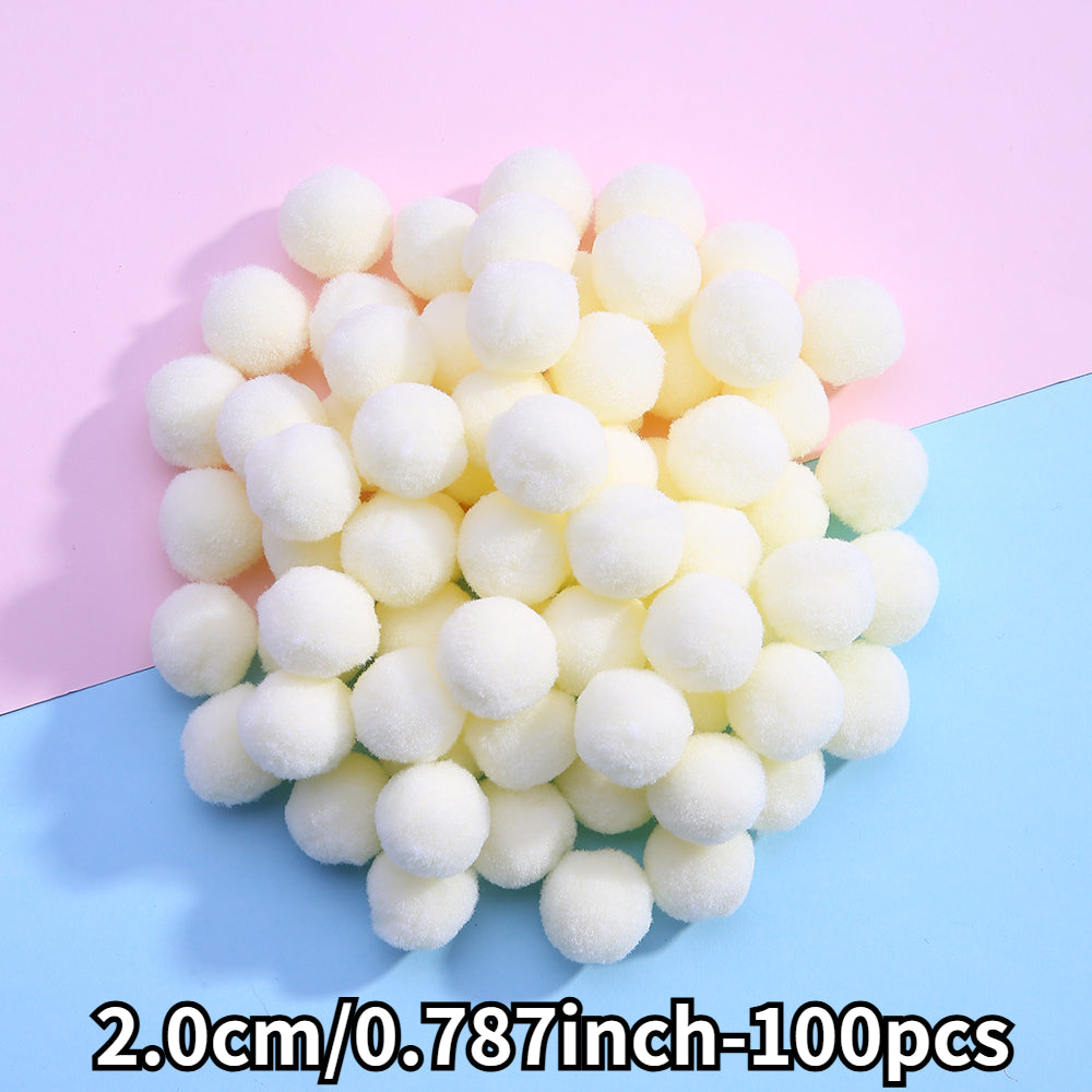 Macaron Frosted Christmas Mixed Color Acrylic Spacer Beads
