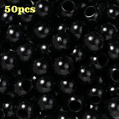 Long Unfinished Wooden Tube Beads