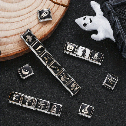 Halloween Themed Alloy Beads