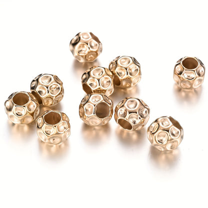 CCB Plastic Round Big Hole Beads