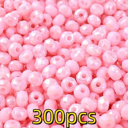 Gradient Shiny Mushroom Flatback Beads