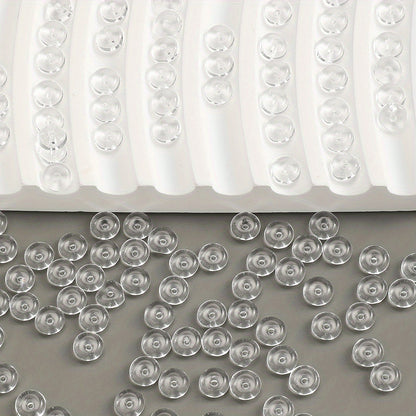 3×6mm Glass Abacus Spacer Beads