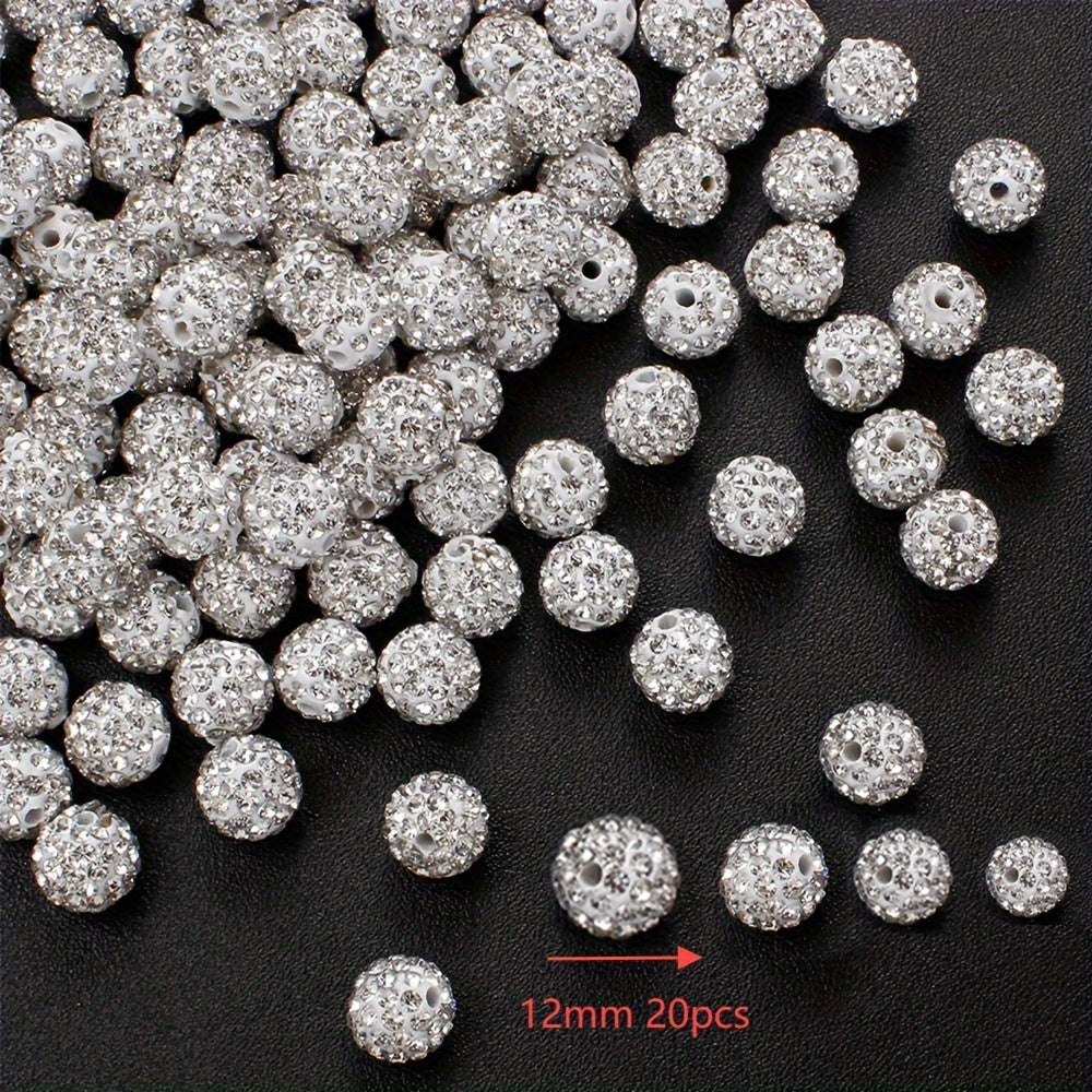 Two-Tone Acrylic Big Hole Spacer Beads