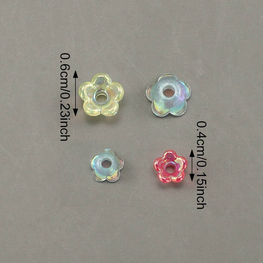 4/6mm Lily of the Valley Acrylic Flower Beads