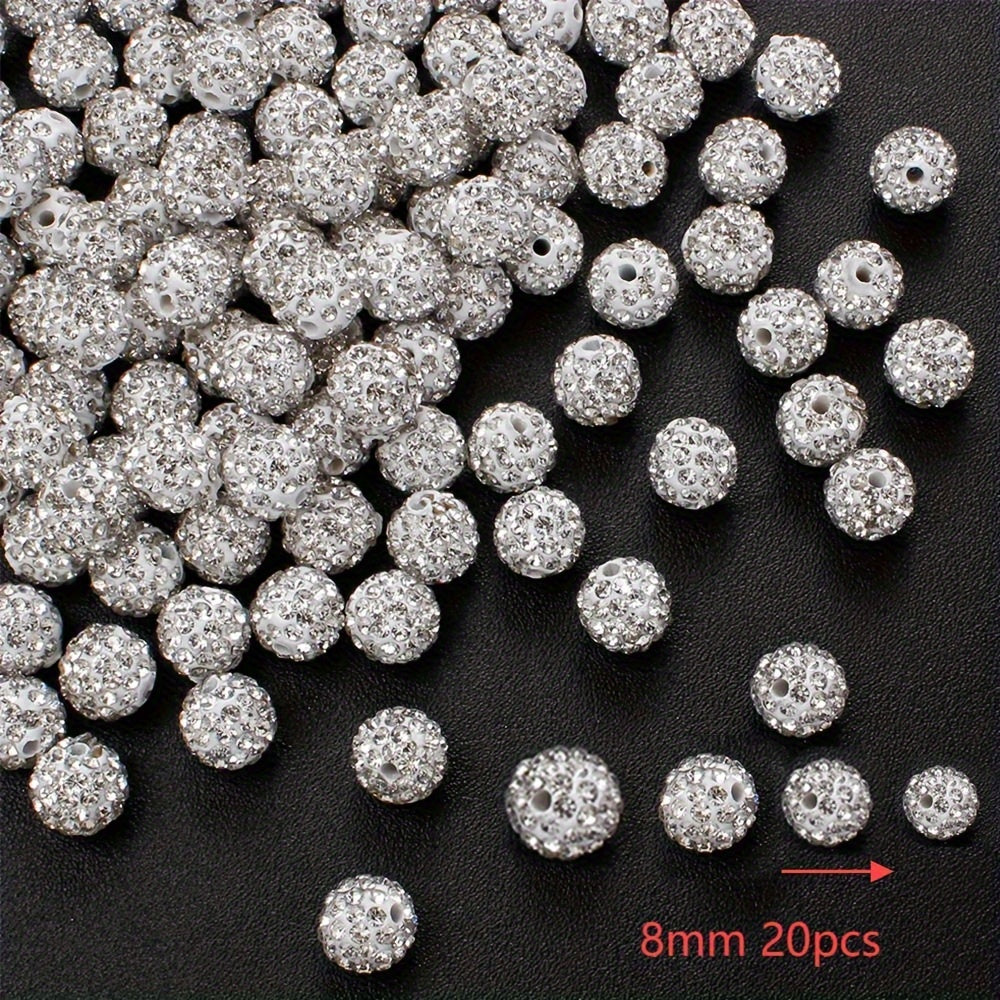 Two-Tone Acrylic Big Hole Spacer Beads