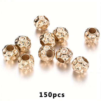 CCB Plastic Round Big Hole Beads