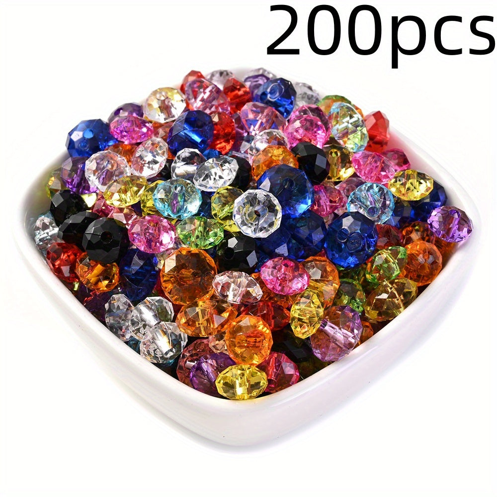 3x6mm Mini Clear Gradient Lily of the Valley Wind Chime Spacer Beads Assortment
