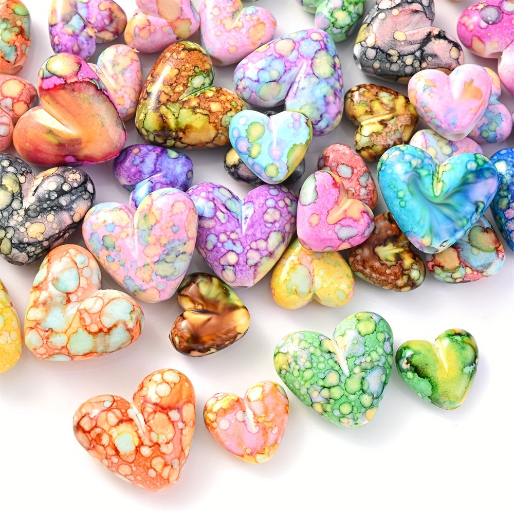 Shiny Transparent AB Colorful Butterfly Acrylic Spacer Beads