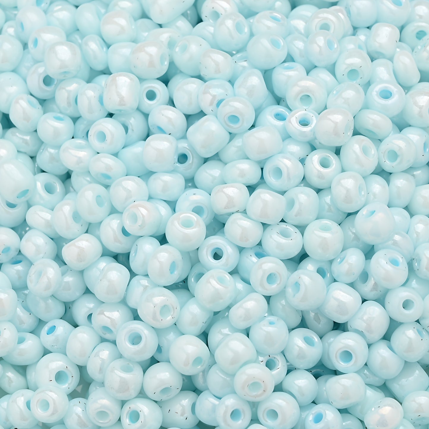 50g 3mm Macaron Color Glass Seed Beads