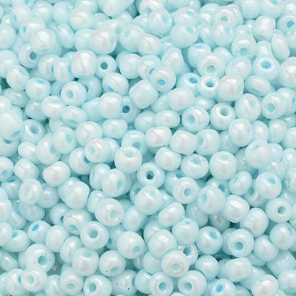 50g 3mm Macaron Color Glass Seed Beads
