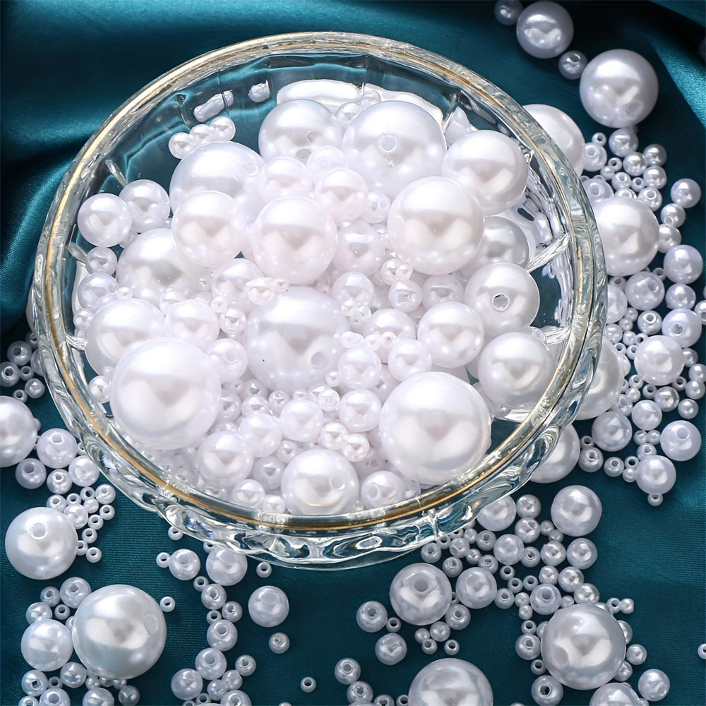 Milk Macaron Acrylic Seed Beads