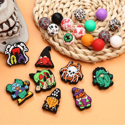 Halloween Silicone Beads Set