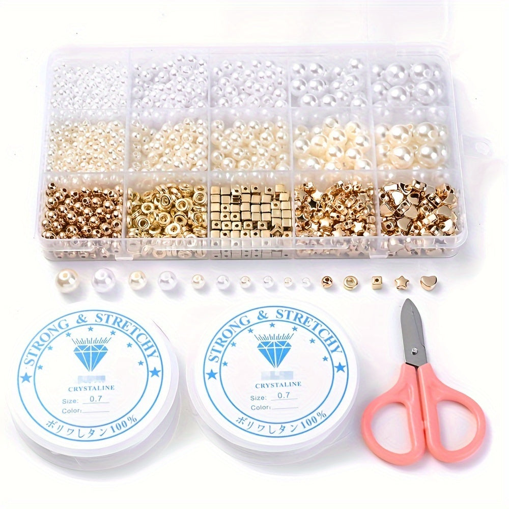 Acrylic Rainbow Spacer Beads