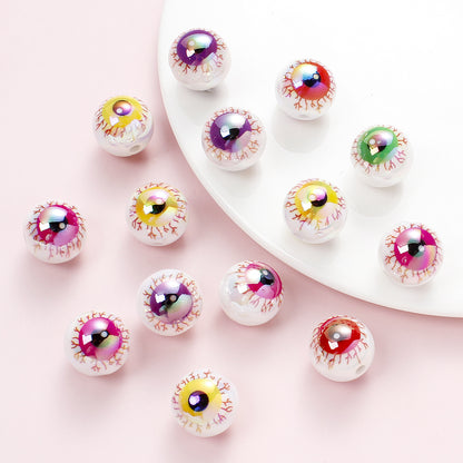 20pcs 16mm Acrylic Eyeball Beads