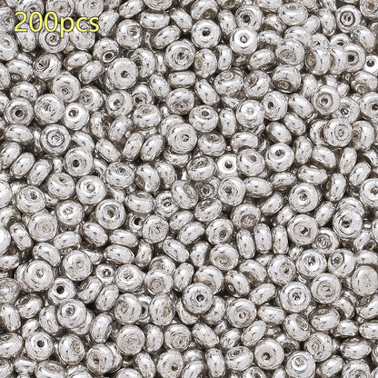 Transparent Alphabet Acrylic Beads