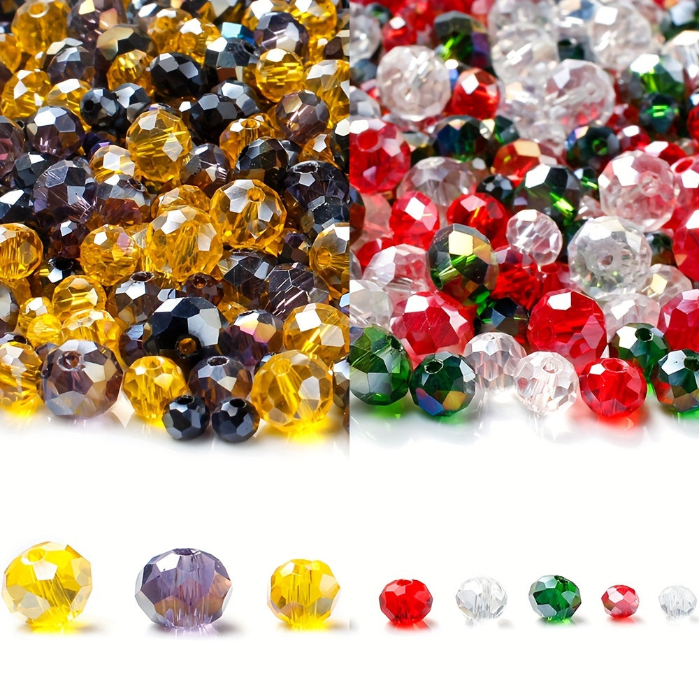 Halloween and Christmas Color Crystal Ball Focal Beads