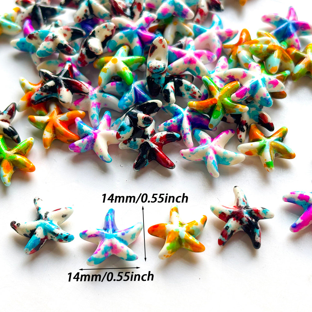 Starfish Spacer Beads