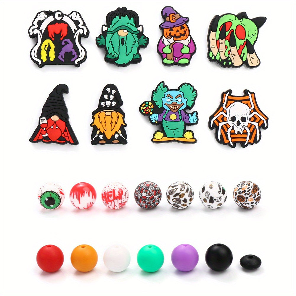 Halloween Silicone Beads Set