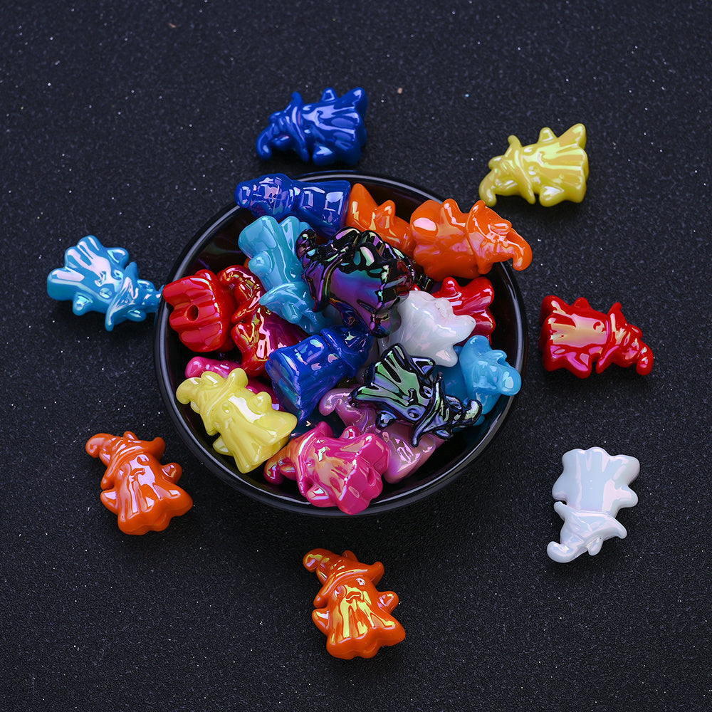 17x24mm Halloween Ghost Acrylic Beads
