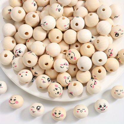 Mix Gradient Acrylic Beads Without Hole