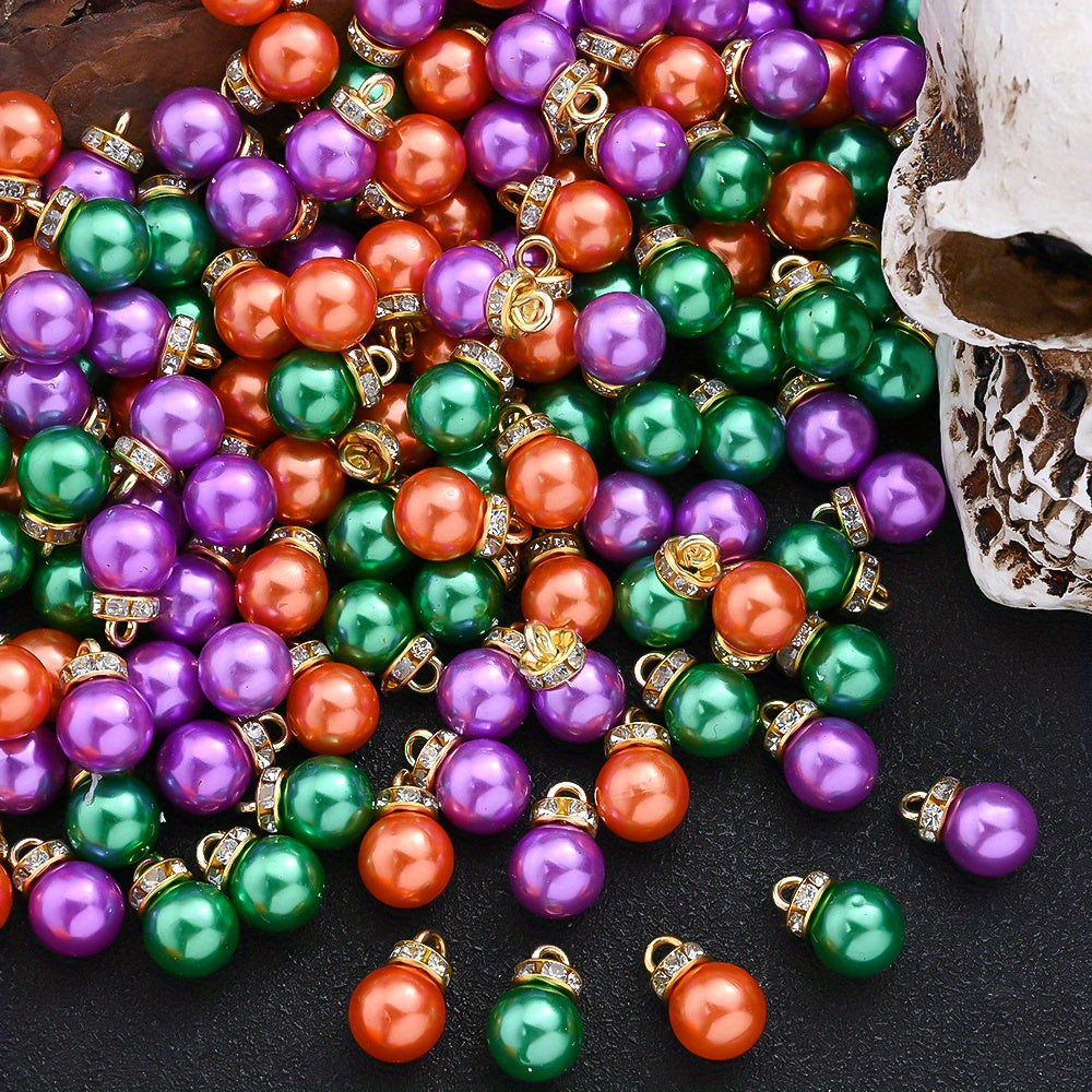 20pcs/set Halloween Christmas Imitation Pearl Pendant Beads