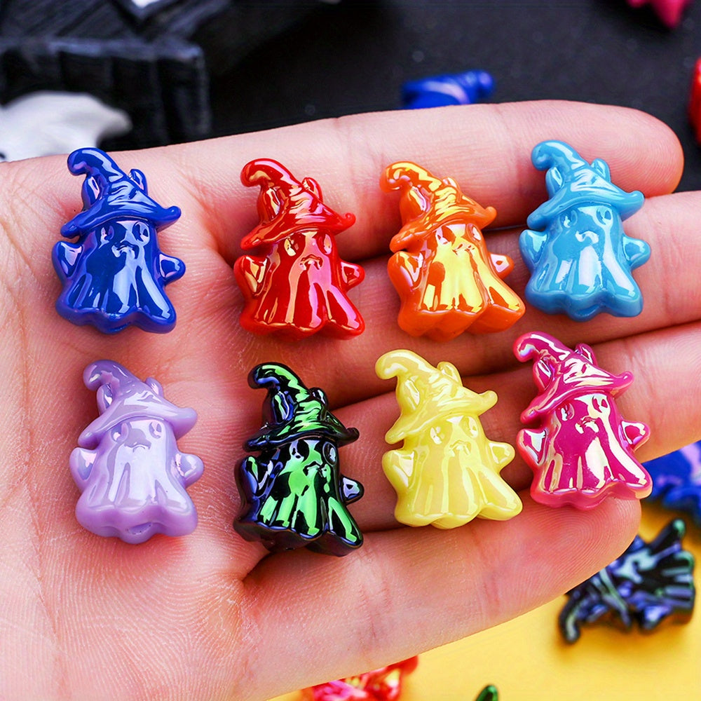 17x24mm Halloween Ghost Acrylic Beads