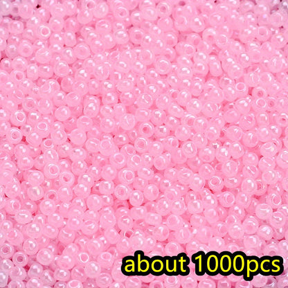 Bohemia Style Big Hole Acrylic Spacer Beads