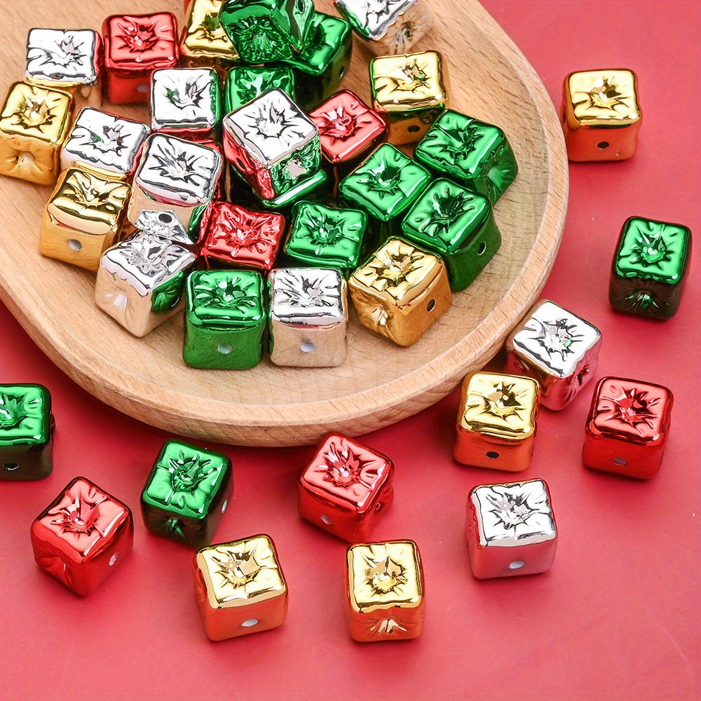 13.5×14mm Concave Square Acrylic Beads