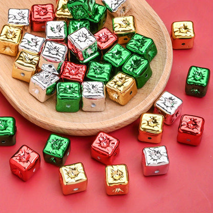 13.5×14mm Concave Square Acrylic Beads