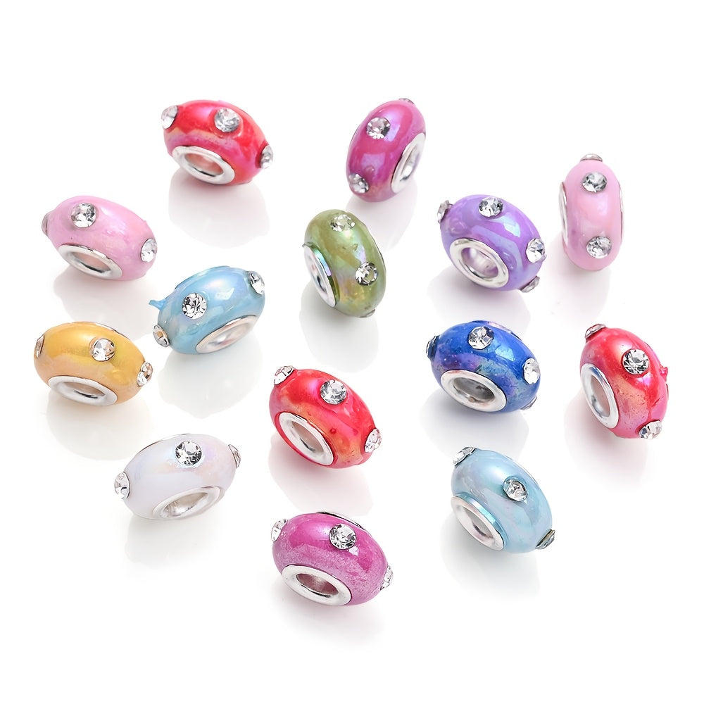 6-12mm Matte Jelly Series Round Acrylic Spacer Beads