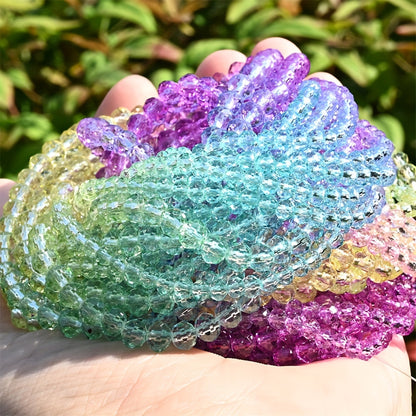 Multicolor Mix Style Pony Acrylic Beads
