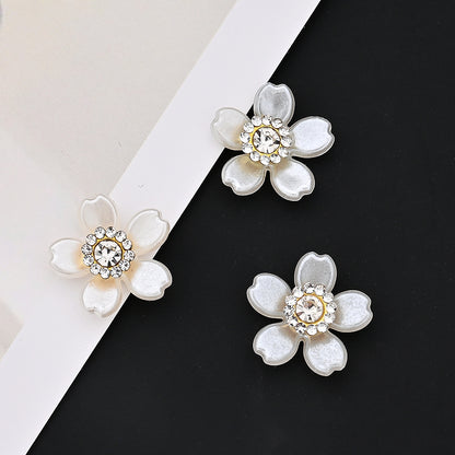 Hexagonal Golden Lace Flower Beads