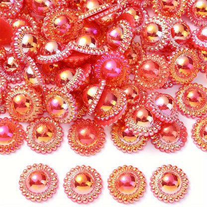 Mix Color Square Cube Acrylic Spacer Beads