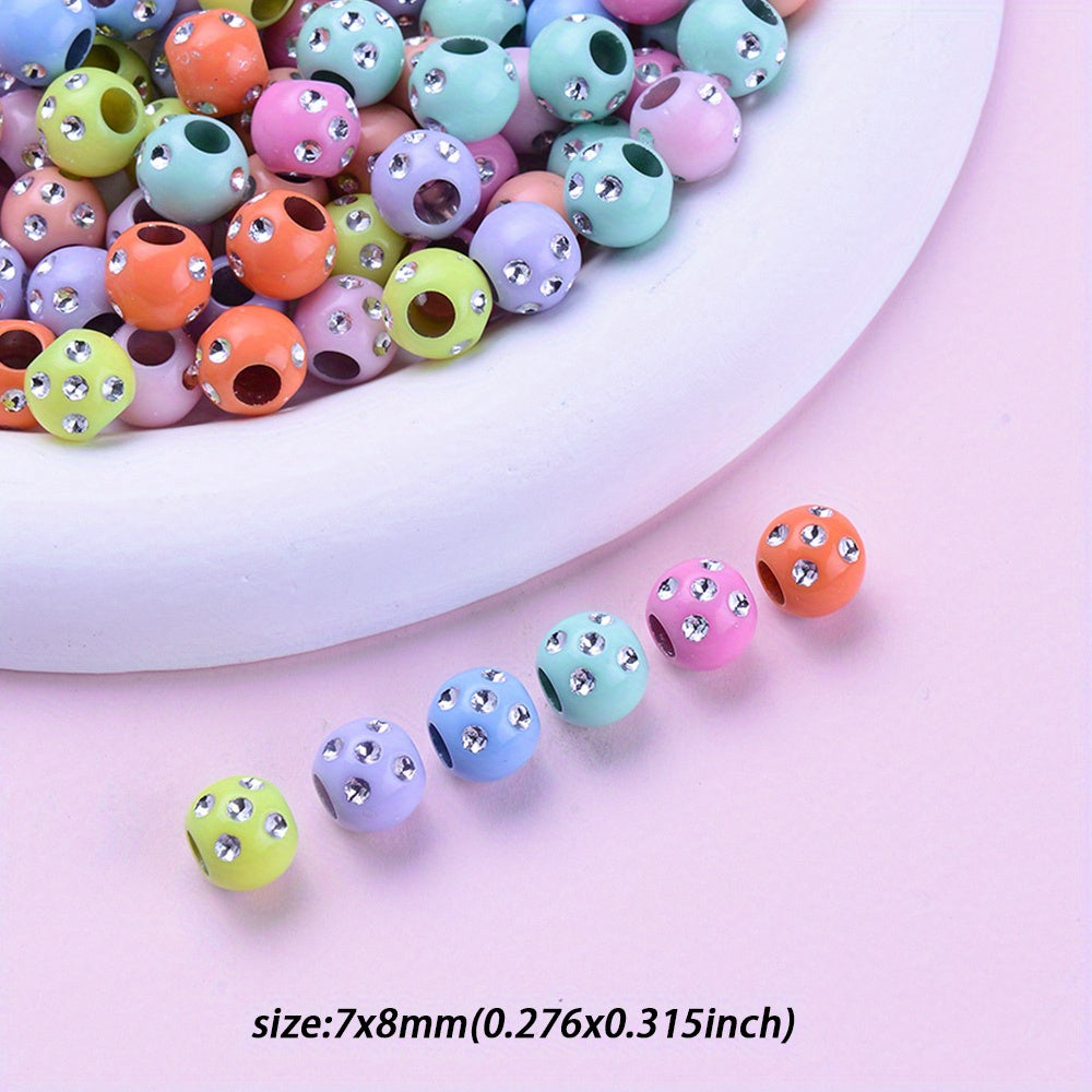 Shiny Acrylic Assorted Jewelry Beads