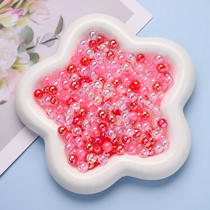 Pink AB Acrylic Beads