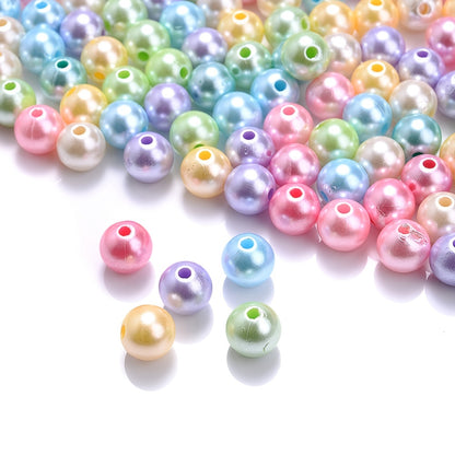 Mix Color Acrylic Star Loose Spacer Beads