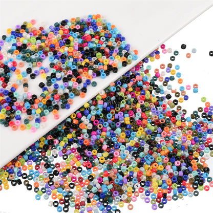 10g 3mm Multicolor Glass Beads