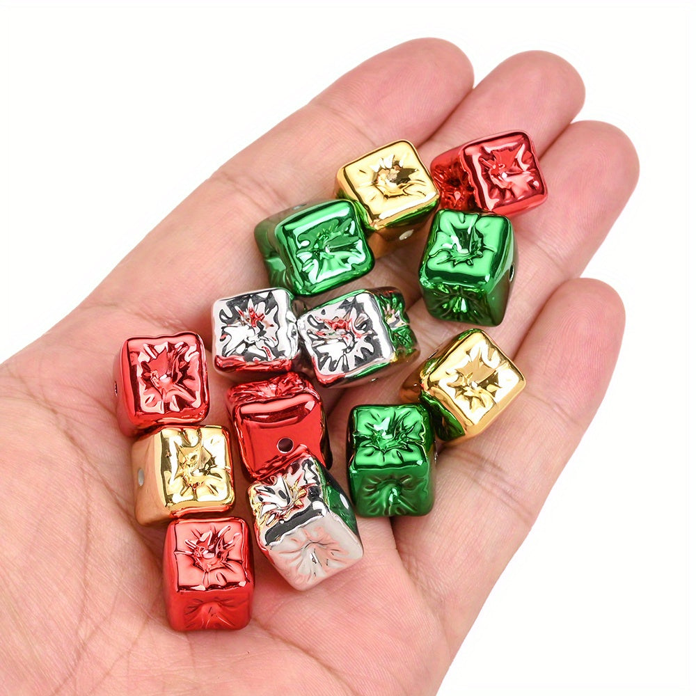 13.5×14mm Concave Square Acrylic Beads