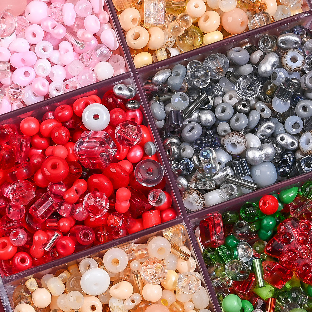 20g/bag Irregular Glass Seed Beads
