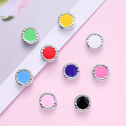 12×12.6mm CCB Flat Round Beads