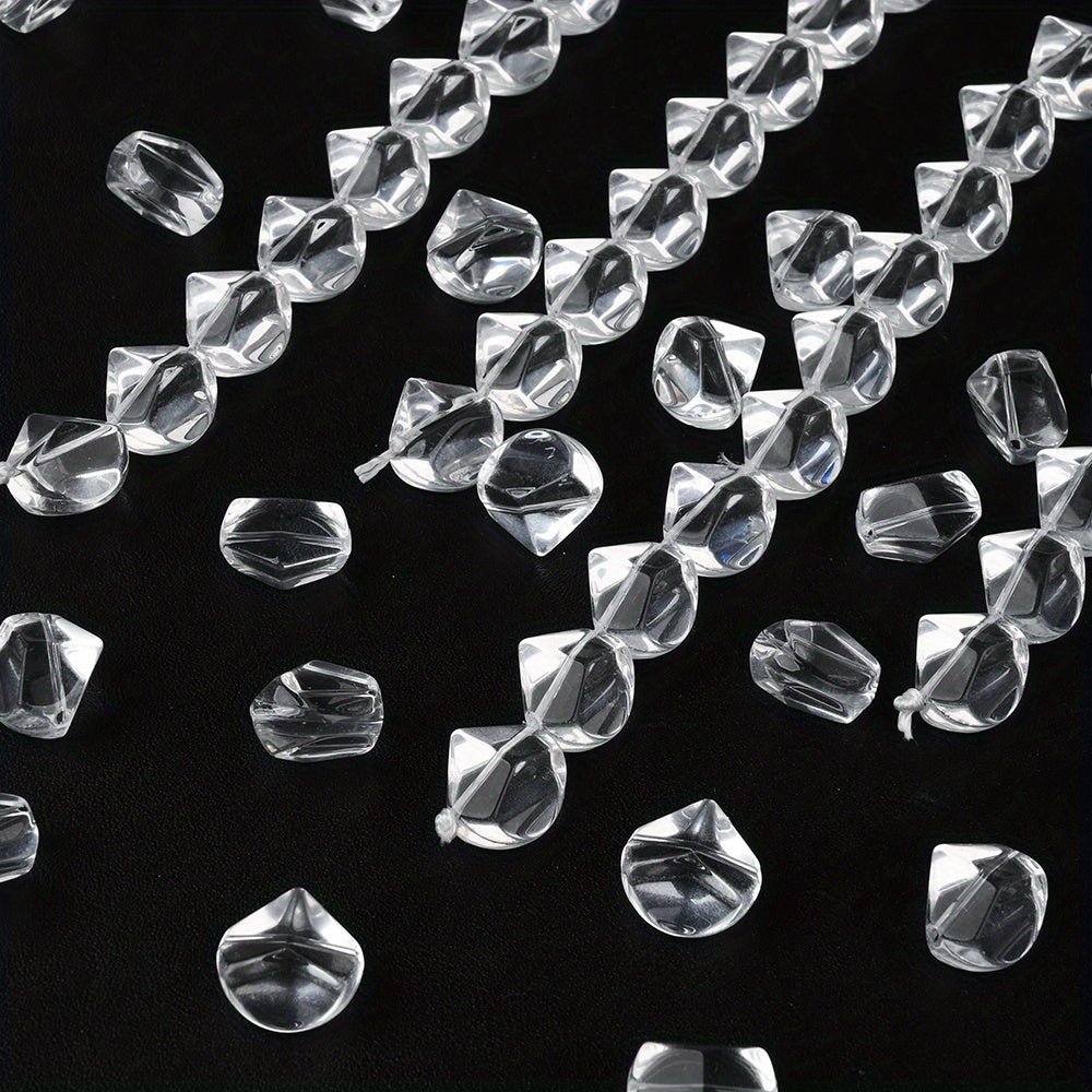 11x16mm Artificial Crystal Diamond Beads
